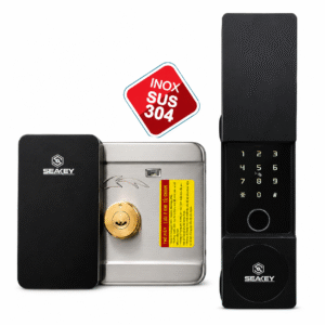 Khóa cổng vân tay 2 mặt trong ngoài APP C35B