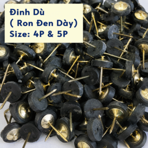 Đinh dù ron đen dày