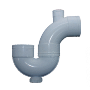 Con thỏ dài chữ P có nắp kiểm tra và nhánh thông hơi 2"