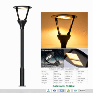 Đèn Led Sân Vườn Chiếu Sáng DH404