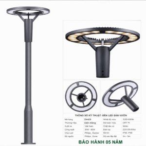 Đèn Led Sân Vườn Chiếu Sáng DH409