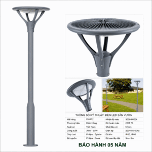 Đèn Led Sân Vườn Chiếu Sáng DH412