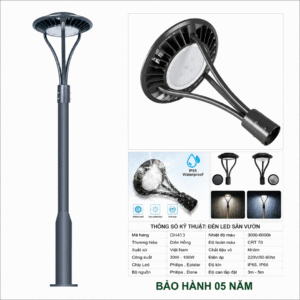 Đèn Led Sân Vườn Chiếu Sáng DH413