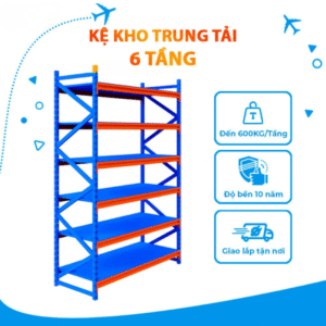 Kệ trung tải 6 tầng