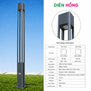 Đèn Led Sân Vườn Chiếu Sáng DH418