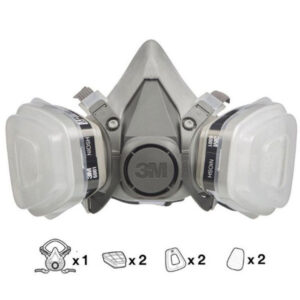 Bộ mặt nạ phòng độc 3M 6200 lọc bụi, lọc độc
