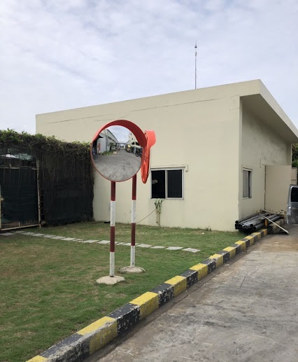 Guong cau loi giao thong 100 cm nhua