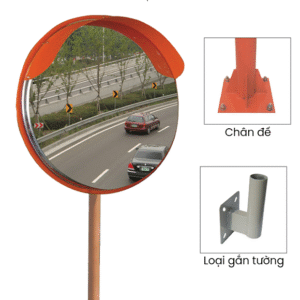 Gương cầu giao thông inox 60cm Hàn Quốc