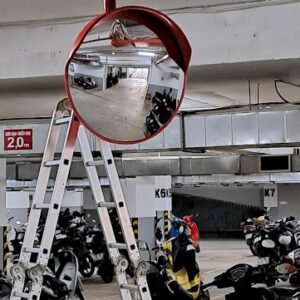 Gương cầu lồi giao thông 120cm bằng nhựa ngoài trời hoặc trong nhà